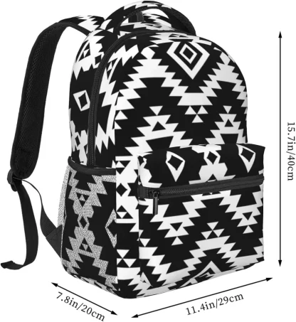 Ethnic Style Print Laptop Bag - Image 5
