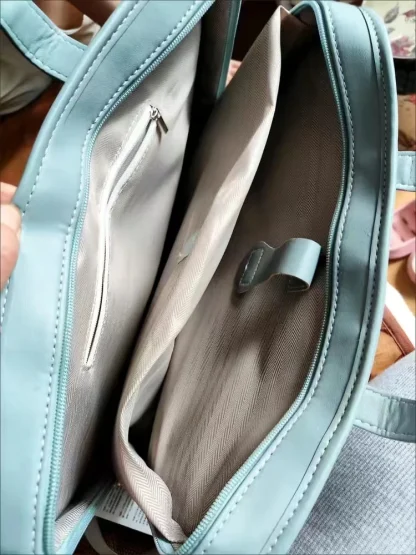 Modern Multi-pocket Laptop Bag - Image 7