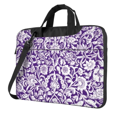 Portable Floral Print Laptop Bags
