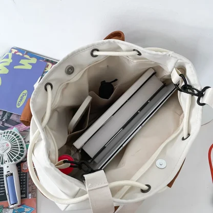 Drawstring Tote Laptop Bag - Image 7