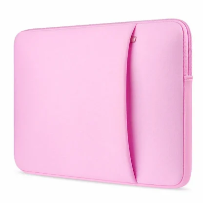 Soft Solid Color Laptop Bags - Image 2