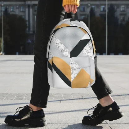 Abstract Print Laptop Bag - Image 5