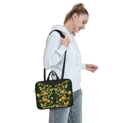Shockproof Floral Laptop Bag - Image 2
