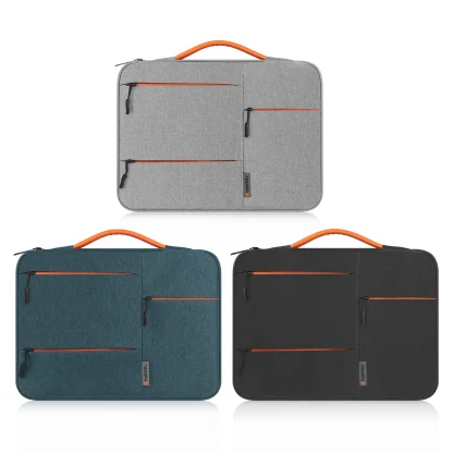 Multi Zippered Pocket Laptop Bags