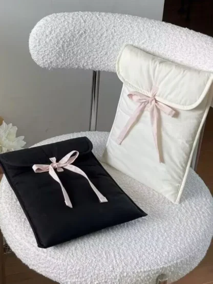 Aesthetic Bowknot Laptop Bag