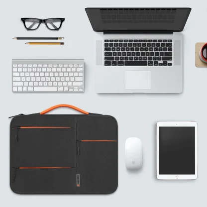 Multi Zippered Pocket Laptop Bags - Image 2