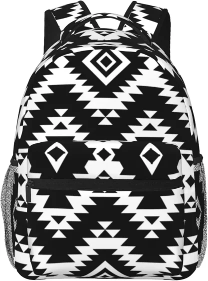 Ethnic Style Print Laptop Bag