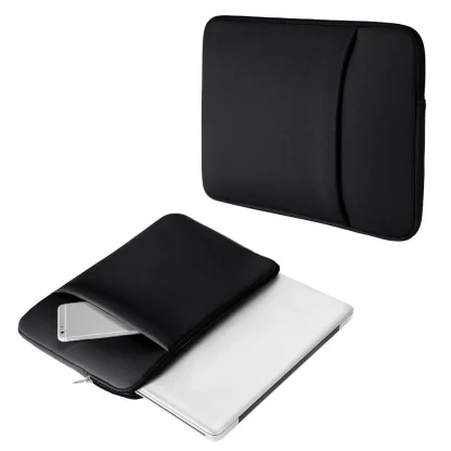 Soft Solid Color Laptop Bags - Image 4