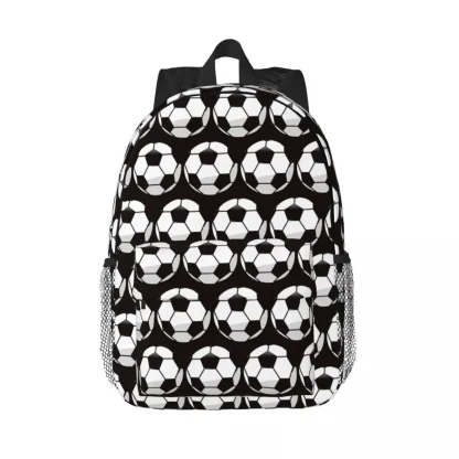 Soccer Ball Print Laptop Bag