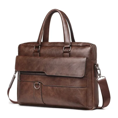 Large Capacity Briefcase Laptop Bag - Image 4