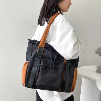 Drawstring Tote Laptop Bag - Image 2