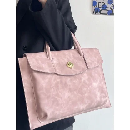 Chic Portable Laptop Bag - Image 4