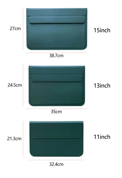 Solid Color Flap Laptop Bags - Image 7