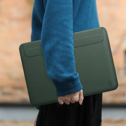 Sleek Solid Portable Laptop Bag - Image 6
