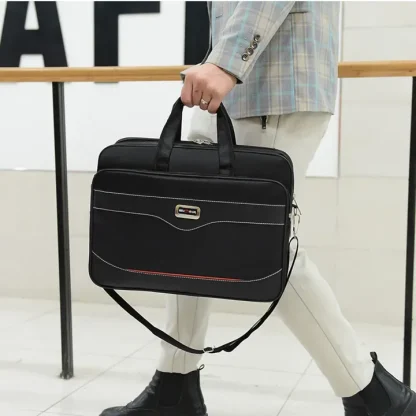 Spacious Multi-pocket Laptop Bag - Image 2