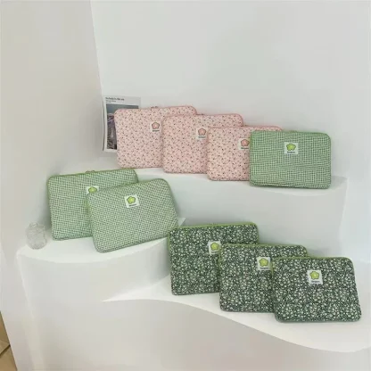 Quilted Floral Laptop Bags - Image 6
