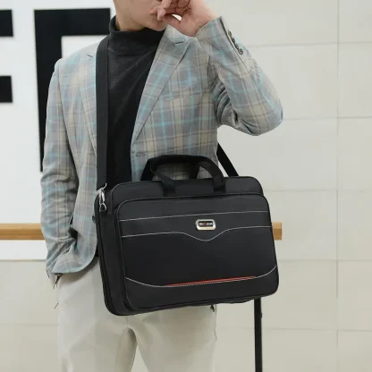 Spacious Multi-pocket Laptop Bag - Image 5