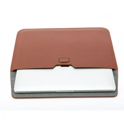 Solid Color Flap Laptop Bags - Image 2