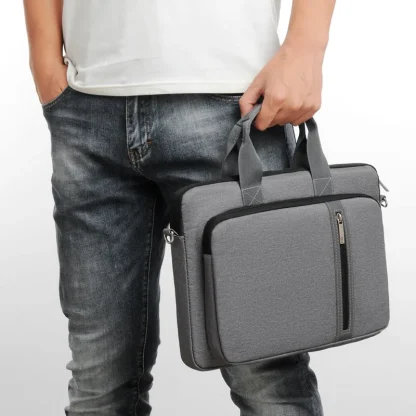 Multi-pocket Briefcase Laptop Bag - Image 2