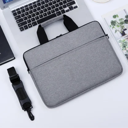 Portable Zippered Laptop Bag - Image 2
