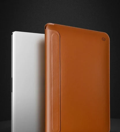 Sleek Solid Portable Laptop Bag - Image 4
