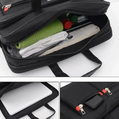 Spacious Multi-pocket Laptop Bag - Image 6