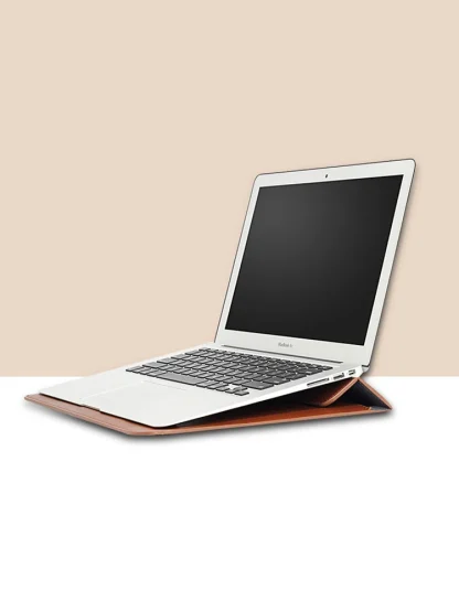 Solid Color Flap Laptop Bags - Image 3