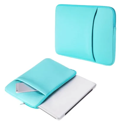 Soft Solid Sleeve Laptop Bags - Image 4